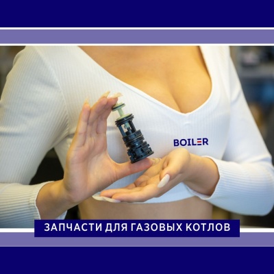Картридж трехходового клапана пластик (Baxi) Bitron Италия